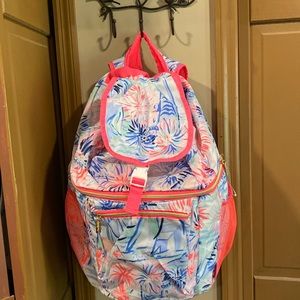 Lilly Pulitzer cooler backpack